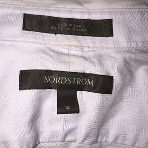 Nordstrom boys size 14 lavender dress shirt.